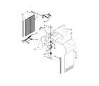 KitchenAid KSCS23FVSS02 air flow parts diagram
