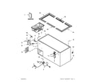 Whirlpool EH155FXBQ00 cabinet parts diagram