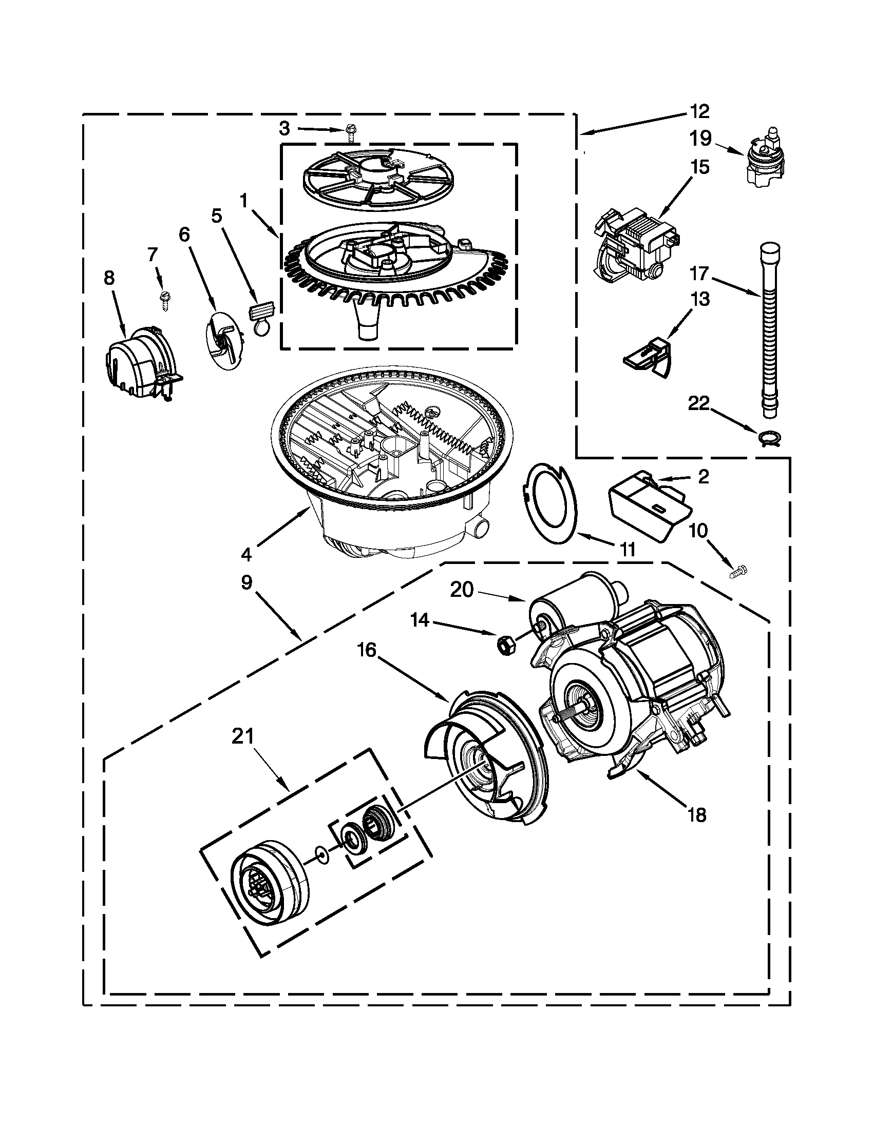 PUMP AND MOTOR PARTS