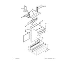 KitchenAid KUDS30FXBL9 door panel parts diagram