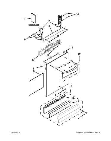 Door panel parts