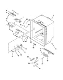 Refrigerator liner parts