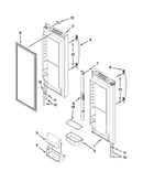 Refrigerator door parts