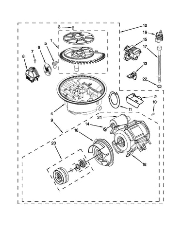 Pump and motor parts