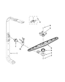 Upper wash and rinse parts