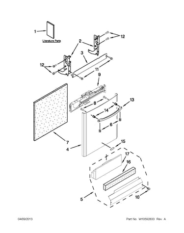 Door and panel parts
