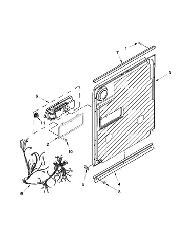 Inner door parts
