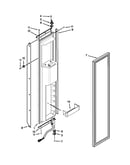 Freezer door parts