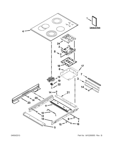 Cooktop parts