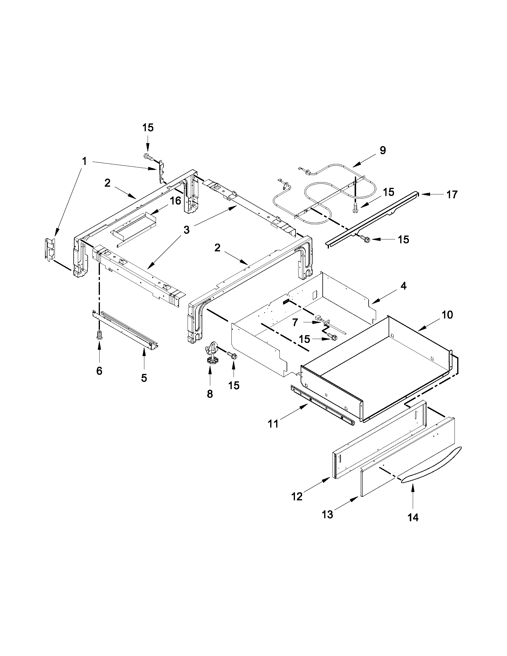 Drawer parts