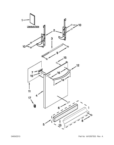 Door and panel parts