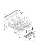 Upper rack and track parts