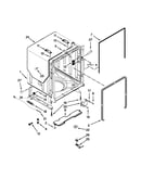 Tub and frame parts