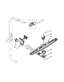 Upper wash and rinse parts