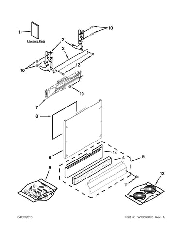 Door and panel parts