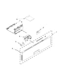 Control panel and latch parts