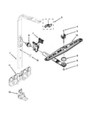 Upper wash and rinse parts