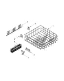 Lower rack parts