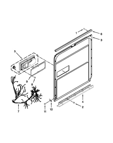 Inner door parts