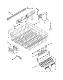 Upper rack and track parts