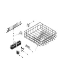 Lower rack parts
