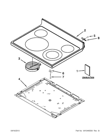 Cooktop parts