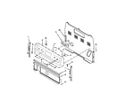 Maytag MER7662WS2 control panel parts diagram