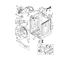 Maytag MDG25PDAWW2 cabinet parts diagram