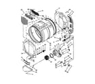 Maytag MDG25PDAWW2 bulkhead parts diagram