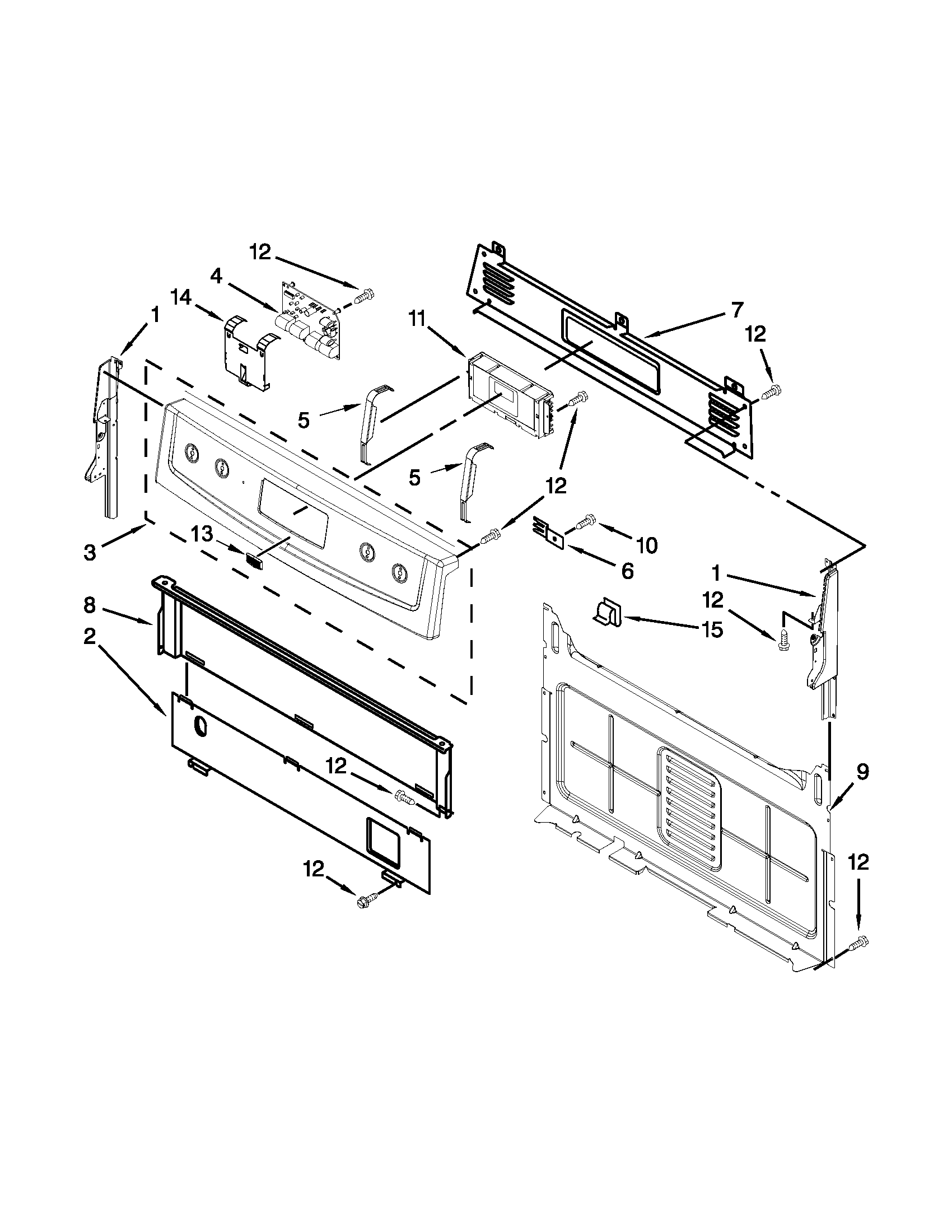 CONTROL PANEL PARTS