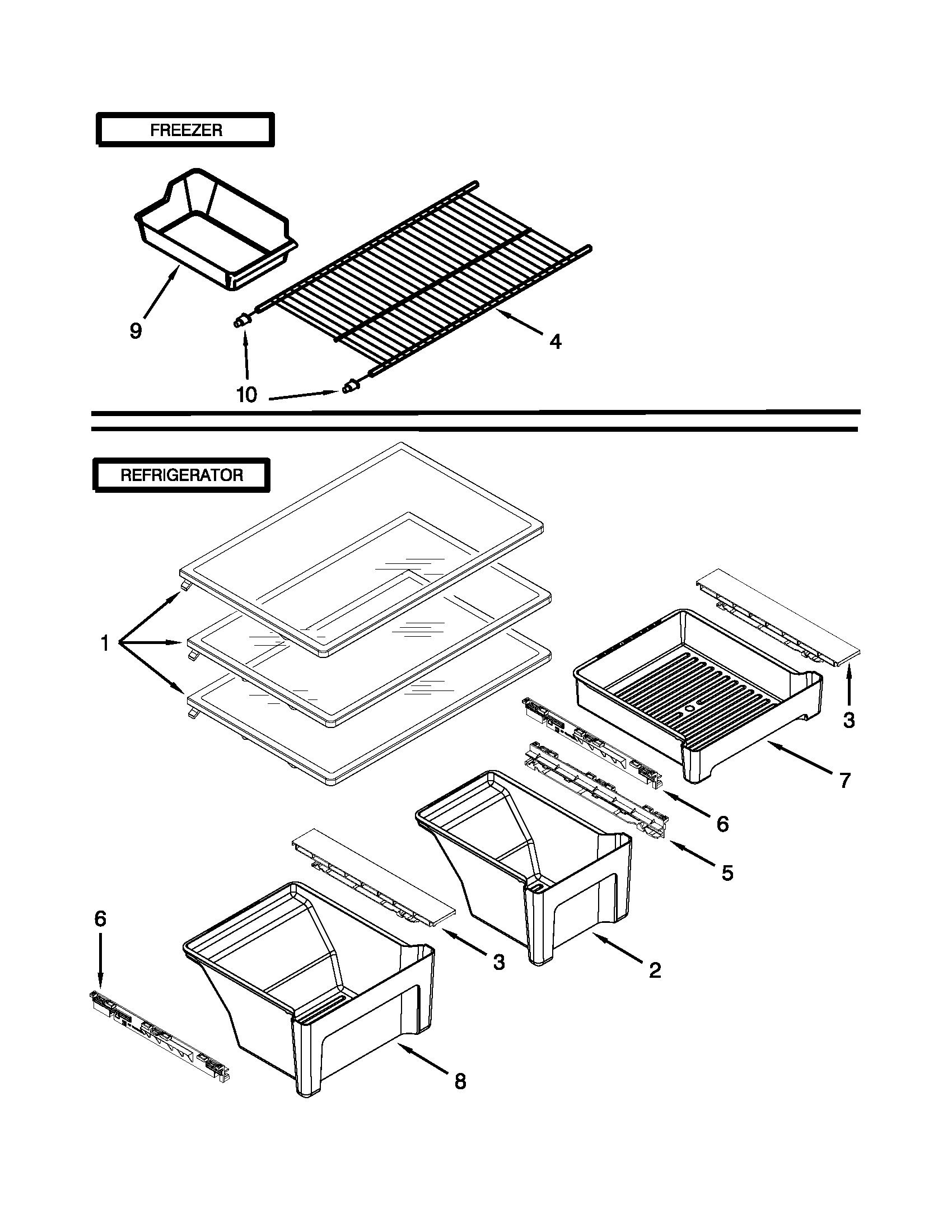 SHELF PARTS