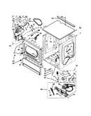 Upper cabinet & front panel parts