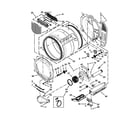 Maytag MDE25PRAZW1 bulkhead parts diagram