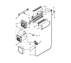 Maytag M8RXEGMAW01 icemaker parts diagram