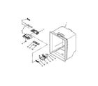 Whirlpool GX5FHDXVY03 refrigerator liner parts diagram