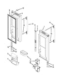 Refrigerator door parts