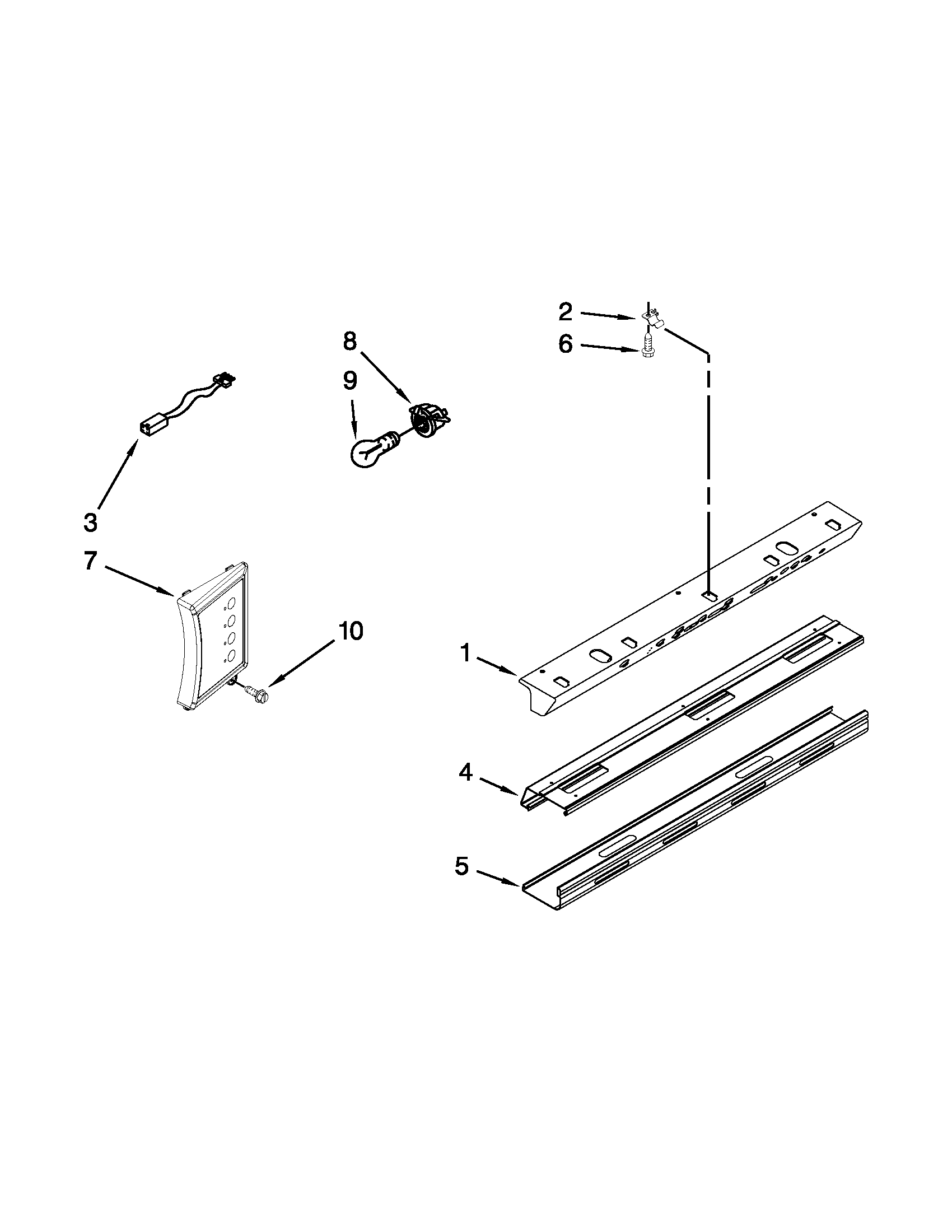 CONTROL PANEL PARTS