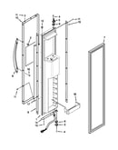 Freezer door parts