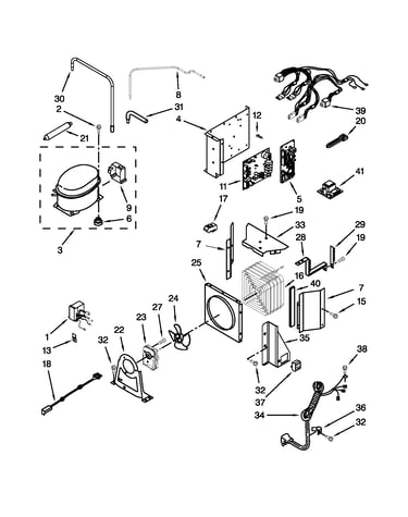 Upper unit parts