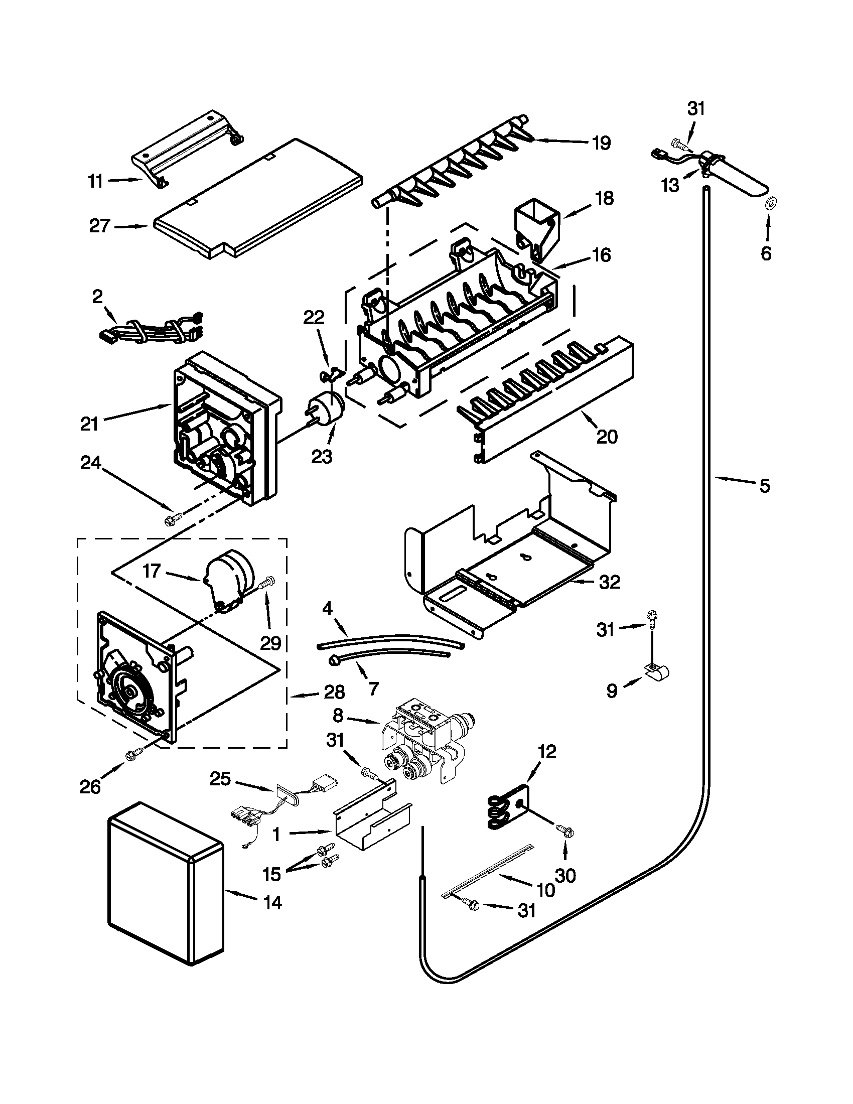 ICEMAKER PARTS