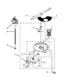 Pump, washarm and motor parts