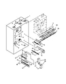 Refrigerator liner parts