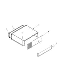 Top grille and unit cover parts