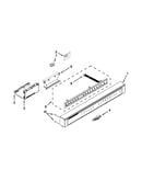 Control panel and latch parts