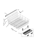 Upper rack and track parts