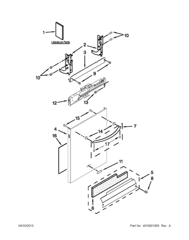 Door and panel parts