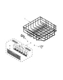 Lower rack parts
