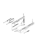Control panel and latch parts