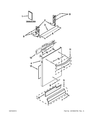 Door and panel parts