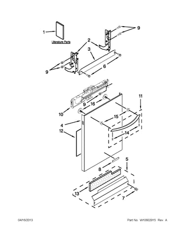 Door and panel parts